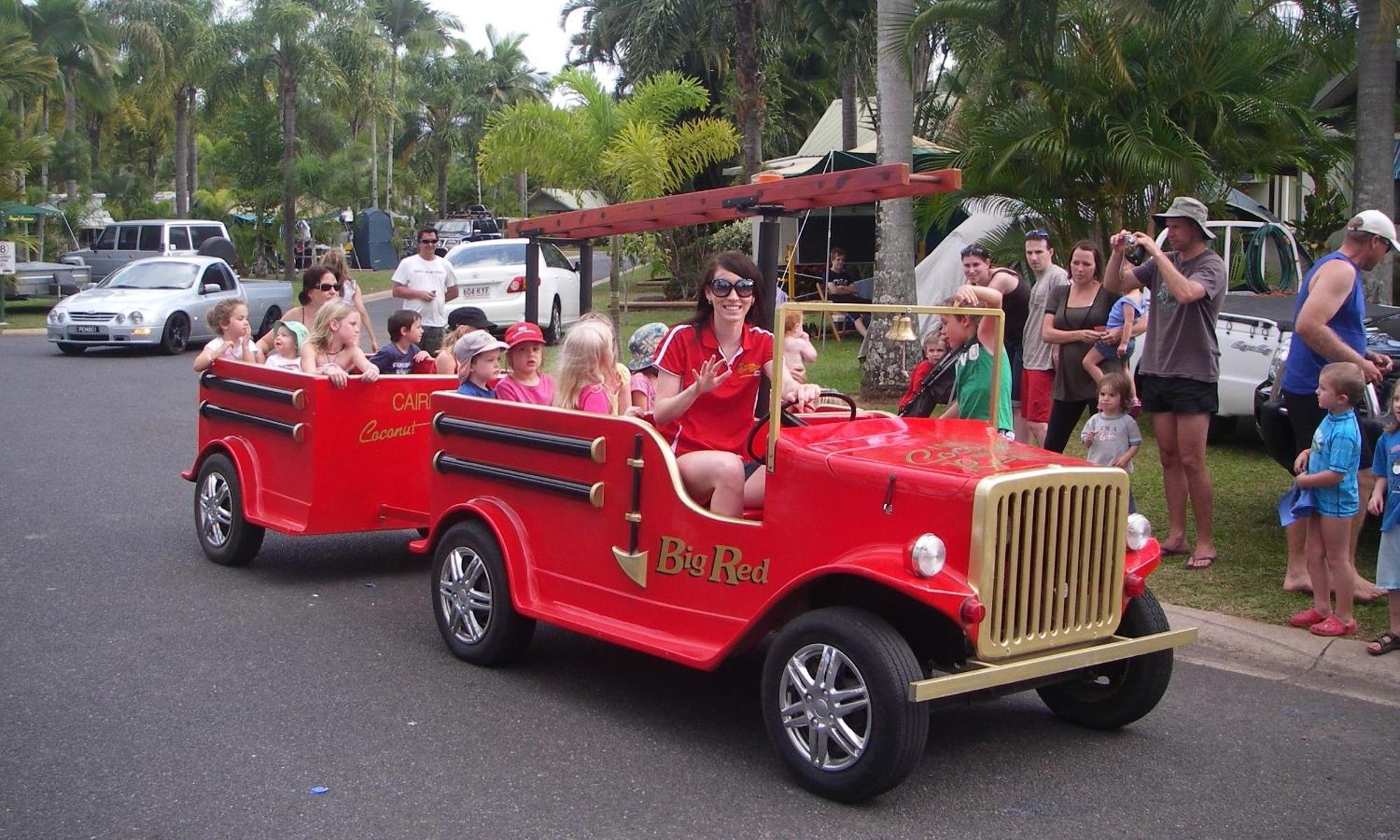 Ingenia Holidays Cairns Coconut Exteriér fotografie The 1899 Red Rattler